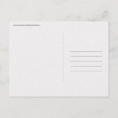 ジャネット絵を描クラスカンプの鳥局 ポストカード (裏面)