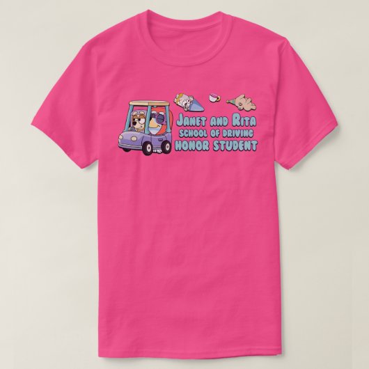 ジャネット・リタ学派 Tシャツ (デザイン正面)
