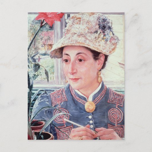 ジャネット・ルベンソン, 1883 ポストカード (正面)