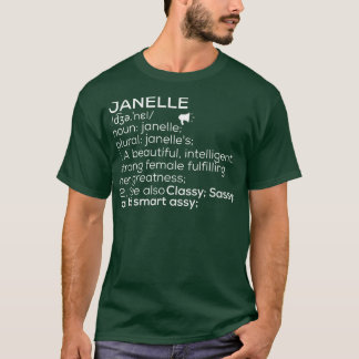 ジャネル名ジャネル定義ジャネル女性名 Tシャツ