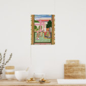 ジャハンギル天皇（1569年～1627年）は後宮とともに ポスター (キッチン)