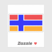 ジャバケティ・アルメニア国旗（アルメニア） シール (シート)