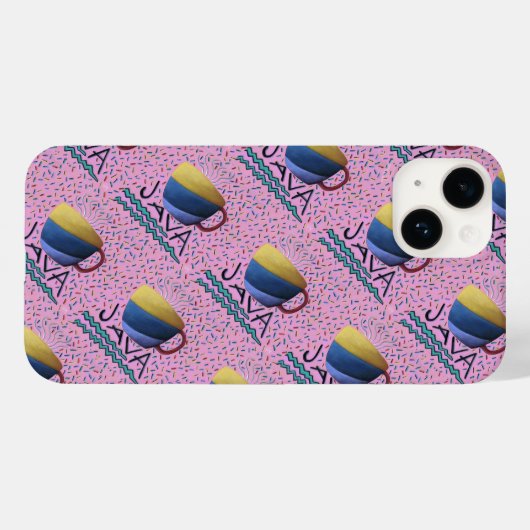 ジャバコーヒー Case-Mate iPhoneケース (裏面 (横))