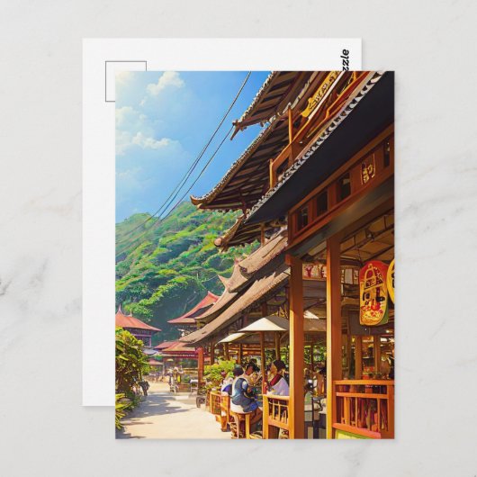 ジャバニーコーヒーハウス ポストカード (正面/裏面)