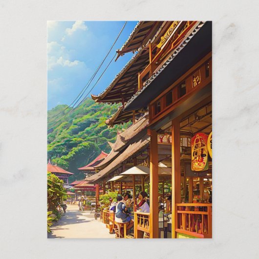 ジャバニーコーヒーハウス ポストカード (正面)