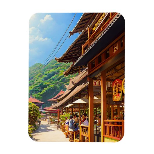 ジャバニーコーヒーハウス マグネット (縦)