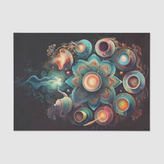 ジャバマンダラみんなコーヒー大好き！ 薄葉紙 (正面)