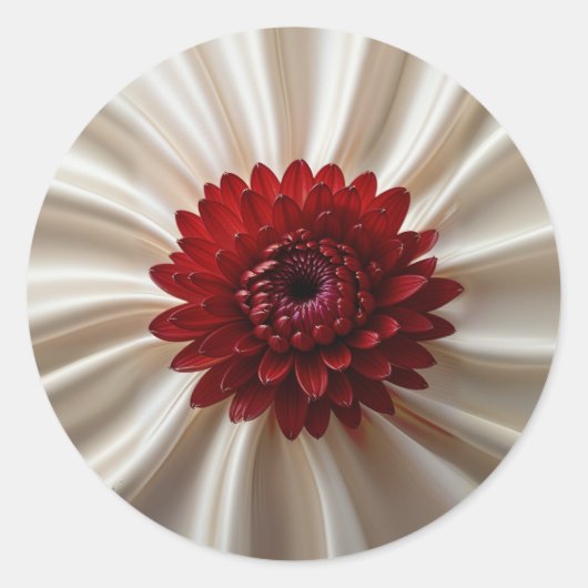 ジャパナースカラー付きシールデザイン ラウンドシール (正面)