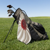 ジャパナーゼ絵付きゴルフタオル ゴルフタオル (グリーン)