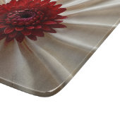 ジャパナーゼ色入り小さなガラス板 カッティングボード (角)