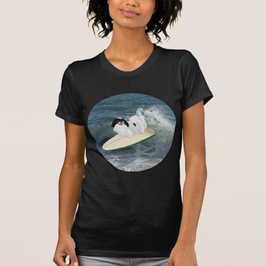 ジャパニーズ・チン・サーフィン Tシャツ (正面)