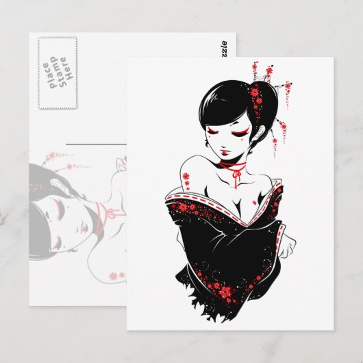 ジャパネスク ポストカード (正面/裏面)