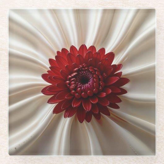 ジャパンカラーのガラスコースター ガラスコースター (正面)