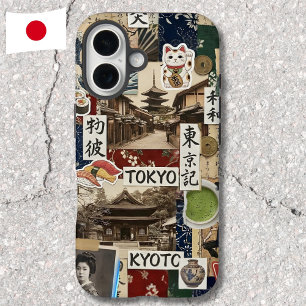 ジャパンコアコラージュ 日本の美意識アート iPhone 16ケース
