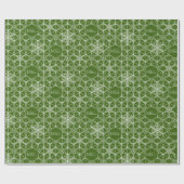 ジャパンディスタイルスノーフレーク ラッピングペーパー (フラット)