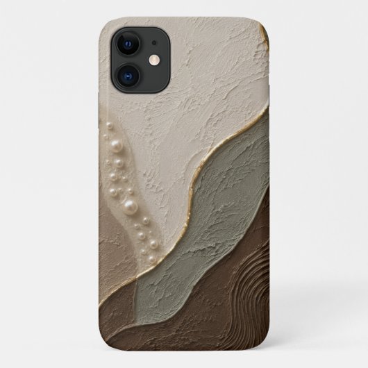 ジャパンディニュートラルテクスチャーデザイン Case-Mate iPhoneケース (裏面)