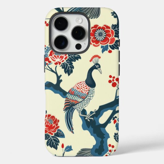 ジャパンディフローラウィリアム・モリススタイルiPhoneケース Case-Mate iPhoneケース (裏面)