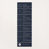 ジャパンディヨガマット：ライジングサン ヨガマット (裏面)