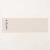 ジャパンディヨガマット – 強さと静寂 ヨガマット (裏面(横))