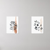 ジャパンディ水彩抽象芸術プリント (正面)