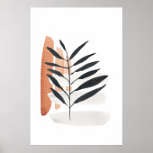 ジャパンディ水彩抽象芸術プリント ポスター (正面)