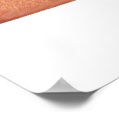 ジャパンディ水彩抽象芸術プリント ポスター (角)