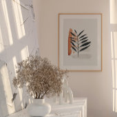 ジャパンディ水彩抽象芸術プリント ポスター