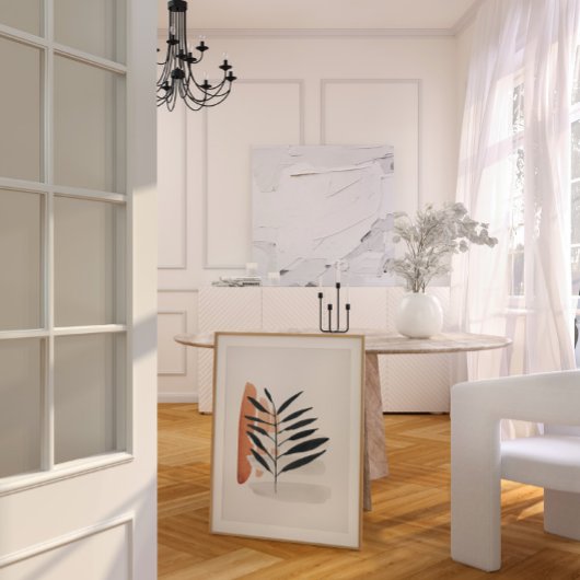 ジャパンディ水彩抽象芸術プリント ポスター