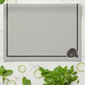 ジャパンディ海生活沿岸ベージュニュートラルモノクロ キッチンタオル (折り畳み)