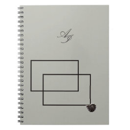 ジャパンディ海生活沿岸ベージュニュートラルモノクロ ノートブック