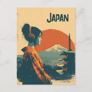 ジャパン ビンテージ ポストカード