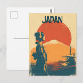 ジャパン ビンテージ ポストカード (正面/裏面)