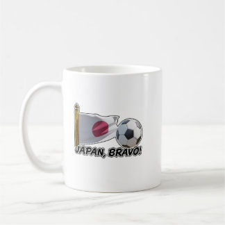 ジャパン、ブラボー!サッカー応援グッズ コーヒーマグカップ
