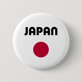 ジャパン 大きな赤い点のライトカラー 缶バッジ