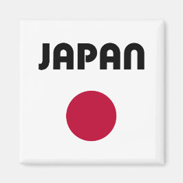 ジャパン 大きな赤い点 ライトカラー マグネット