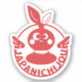 ジャパ日常 JapaNichijou ロゴ ステッカー Logo Sticker シール (正面)