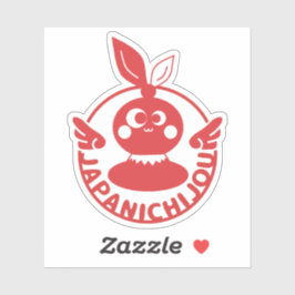 ジャパ日常 JapaNichijou ロゴ ステッカー Logo Sticker 背景透過 シール