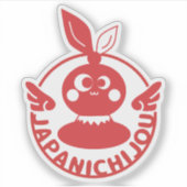 ジャパ日常 JapaNichijou Logo シール (正面)