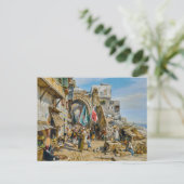 ジャファの行列 | Gustav Bauernfeind | ポストカード (スタンド正面)