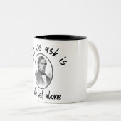 ジャファーソン・デイビス引用文マグ ツートーンマグカップ (正面右)