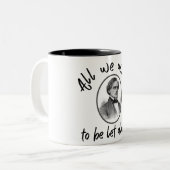 ジャファーソン・デイビッド・引用文・マグ ツートーンマグカップ (正面左)