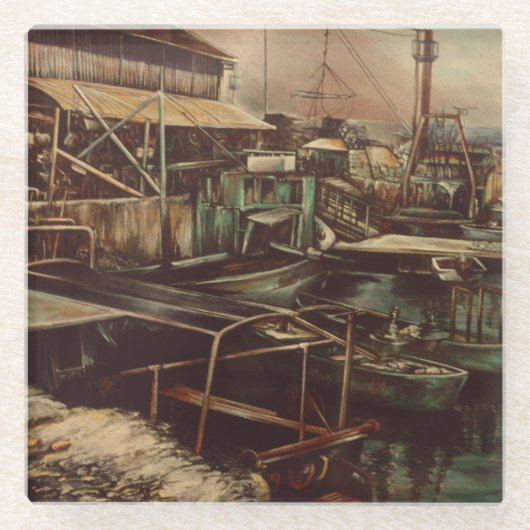 ジャフィーの喜び ガラスコースター (正面)