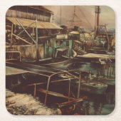 ジャフィーの喜び スクエアペーパーコースター (正面)