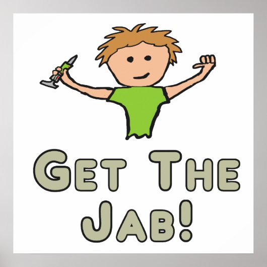 ジャブを手に入れる ポスター (正面)