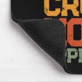 ジャブクロスフックアッパーカットの女性と男性シャおもしろいツ マウスパッド (コーナー)