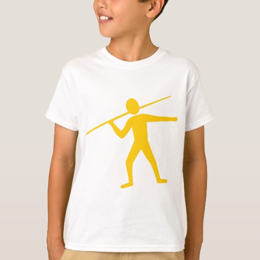 ジャベリントロワー – アンバー Tシャツ (正面)