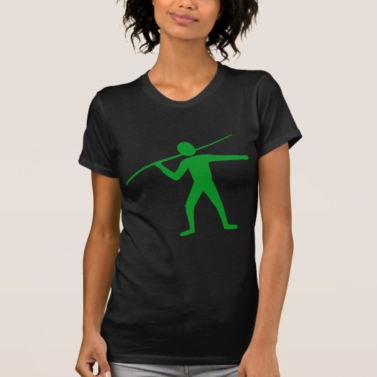 ジャベリントロワー – Grass Green Tシャツ (正面)