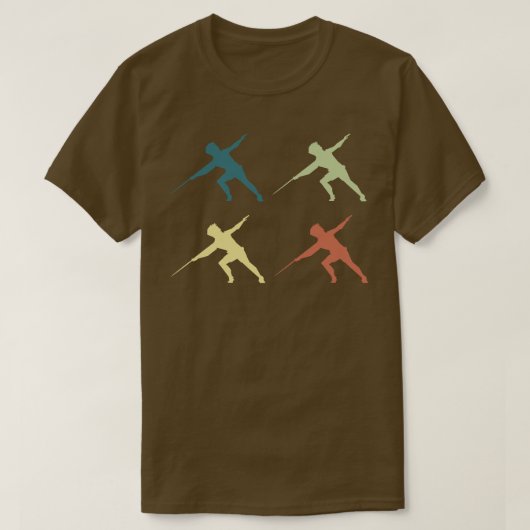 ジャベリンレトロ2 Tシャツ (デザイン正面)