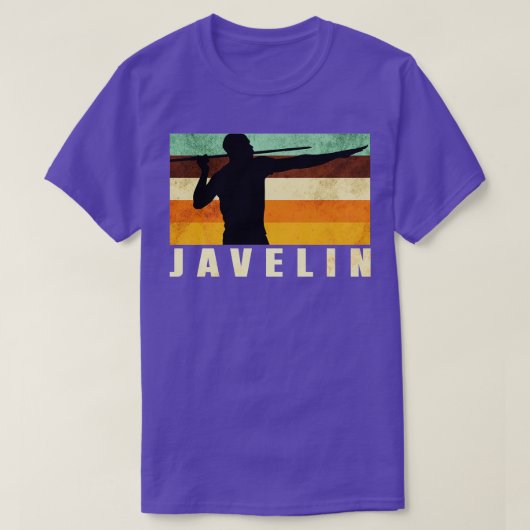ジャベリンレトロ3 Tシャツ (デザイン正面)