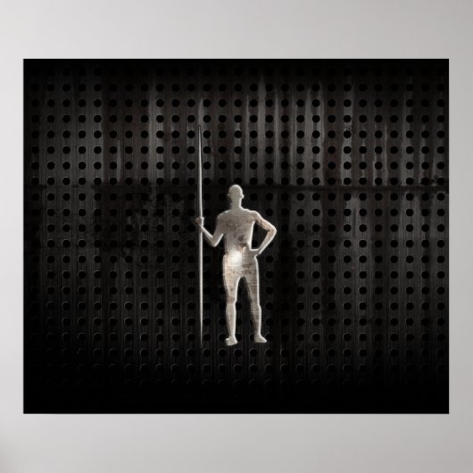 ジャベリン投げカッコいい; ポスター (正面)